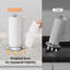 Porte-essuie-tout autoportant en acier inoxydable Gainous