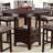 Round Counter Height Dining Table(Only Table)(Only Table)