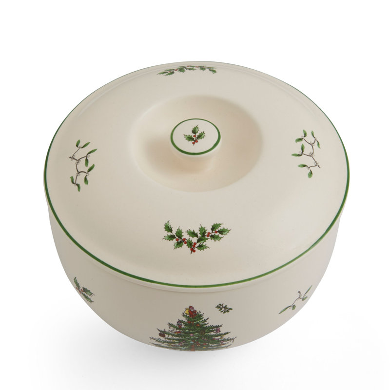 Spode Christmas Tree Casserole Dish - Thumbnail 5