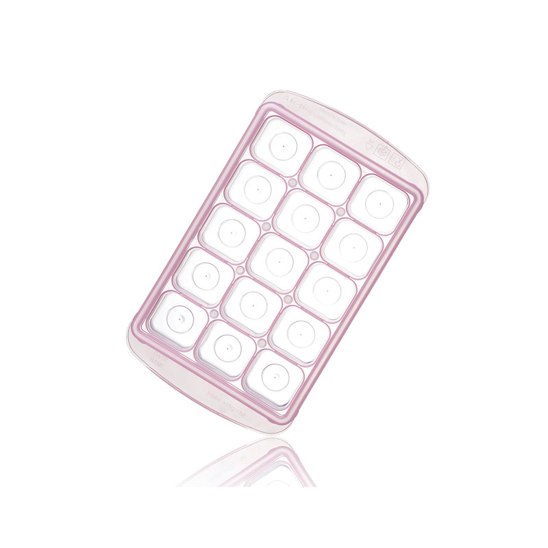 Coan Plastic Ice Cube Tray, Pink