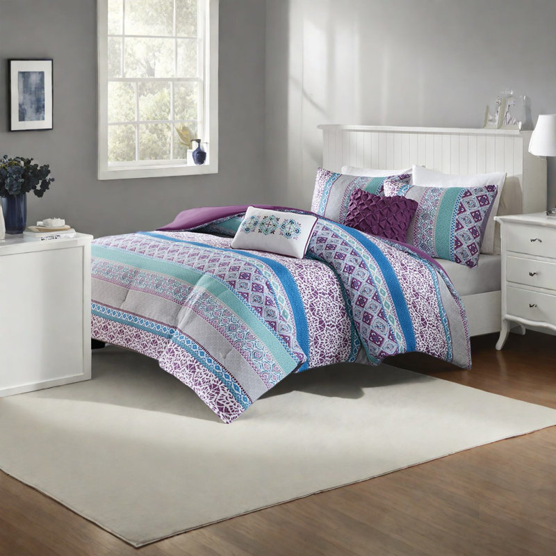 Ensembles de literie Chic Boho, polyester hypoallergénique, décor de chambre à coucher moderne