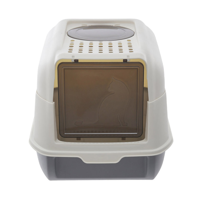 Elkanah PP Enclosed Litter Box with Scoop