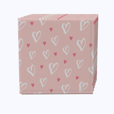 Foelke Cotton Twill No Pattern Square Napkin