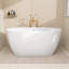 Baignoire de trempage autoportante en acrylique 51 po. X 28 po.-104236918