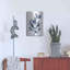 Red Barrel Studio® «Botanical Blues I» par Bluebird Barn, art mural en métal, MTL-14162-1336197506