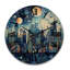 Horloge murale en bois massif Mirtila-1886456638