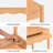 Jacksonburg Solid Wood Writing Desk with Storage Drawer-1590597396