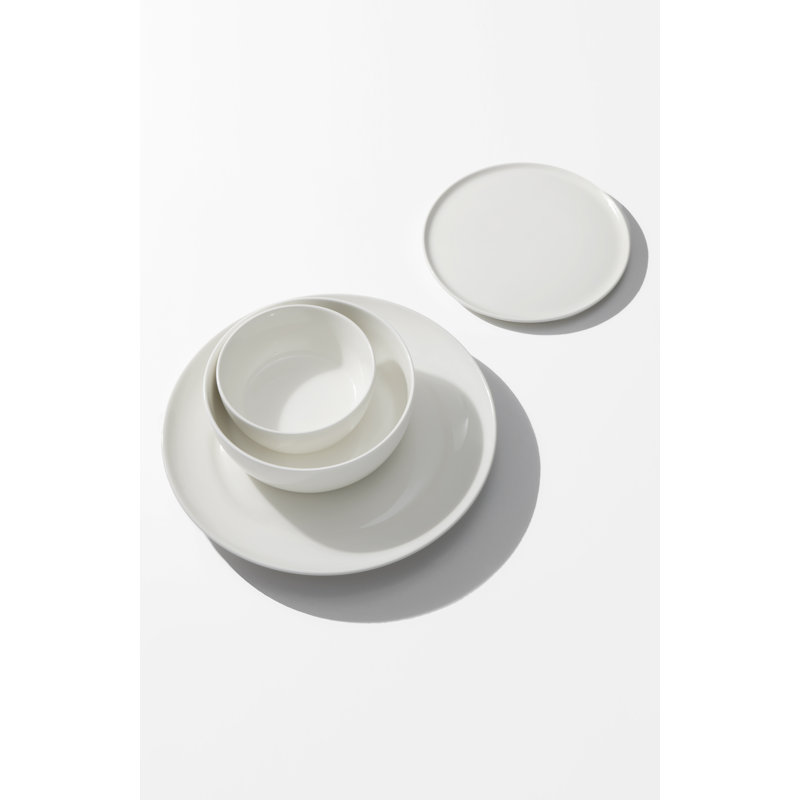 Fors Studio Slim Dinnerware Set (4pc) - white - Wayfair Canada