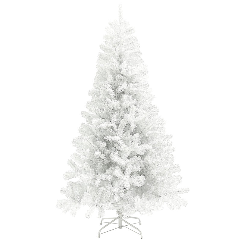  Grand arbre de Noël artificiel, arbre de Noël non éclairé avec 2132 pointes de branches, ouverture automatique, base en acier