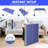 Mid-Size Table Tennis Table Foldable & Portable Ping Pong Table Set for Indoor Games with Net