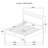 Hendricks California King Panel Headboard Platform Bed Light Oak-126351419