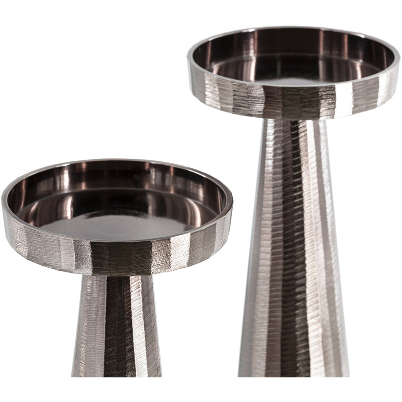 22'' H Metal Tabletop Candlestick