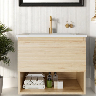 Meuble-lavabo avec rangement (doit inclure le meuble-lavabo et le lavabo)