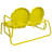 Arbaaz Steel Outdoor Glider Bench-1741961036