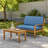 Barrentine Acacia 2 - Person Patio Conversation Set with Cushions-128492662