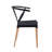 Burkleigh Plastic Dining Chairs with Beechwood Legs-814955533