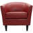 Red Faux Leather