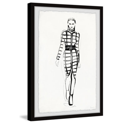 Sleek Pattern by Parvez Taj - 1 Piece Single Picture Frame Painting