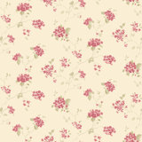 Miniatures 3 Collection Hydrangea Trail Wallpaper Roll