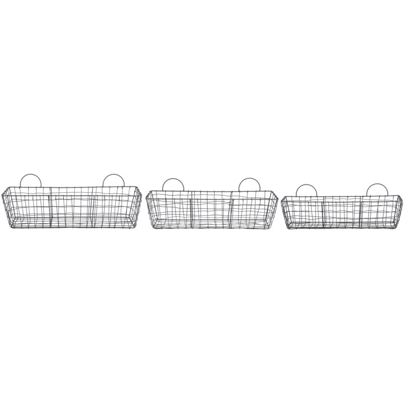 Long Rectangular Wire Baskets