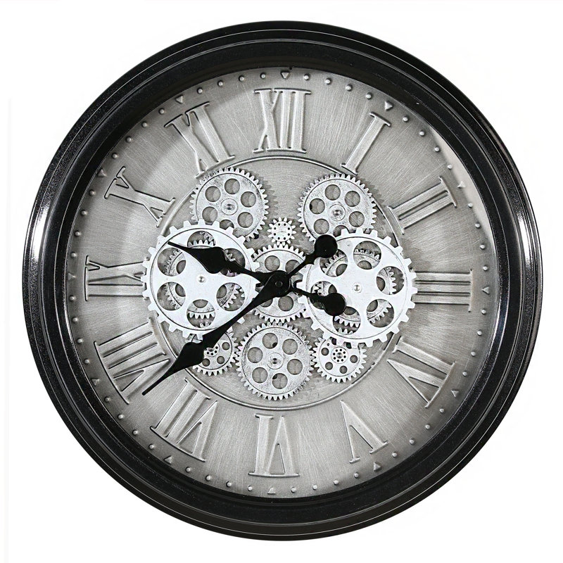 Faison Metal Wall Clock