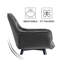 Irie Single Velvet Upholstered Dining Chair with Arm-1074007777