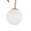 Lustre sphérique spoutnik à 4 lumières Loughrey