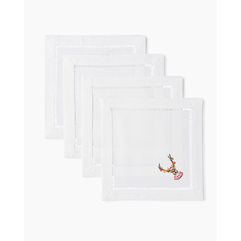 Ornament Antlers Cocktail Napkins