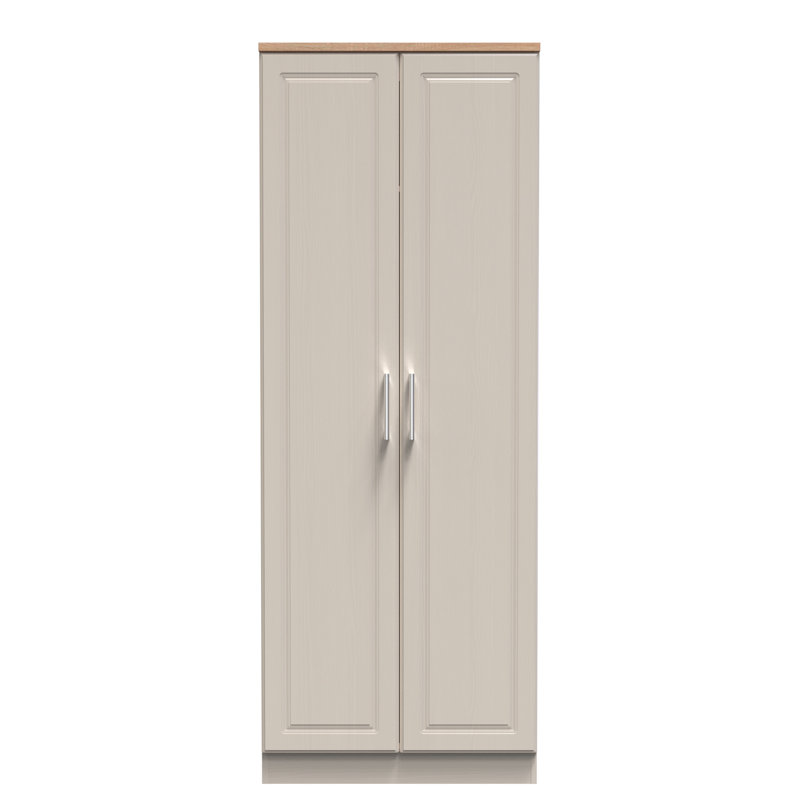 Aalysia Manufactured Wood Wardrobe, Kashmir Ash/Modern Oak