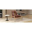 Fauteuil d'appoint en similicuir