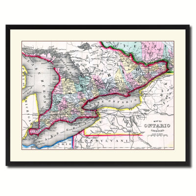 " Ontario " Graphic Art Print