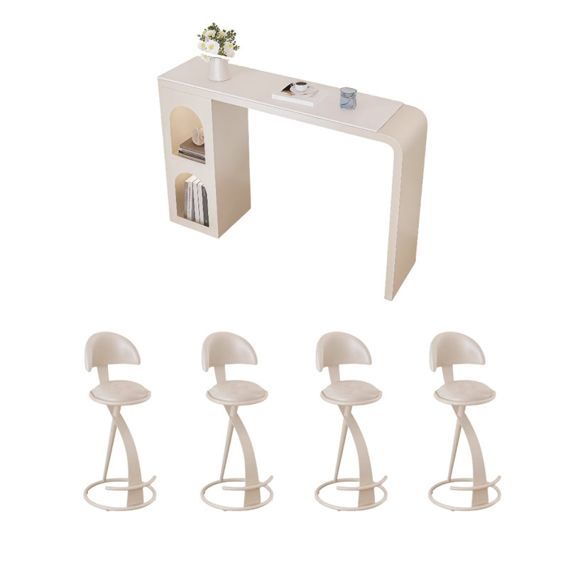 Hecker, Cream, 41.3"H x 55.1"L x 15.7"W, White