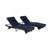 Set Of 2 Outdoor Long Reclining Chair, Reclining Lounge Chair, Lawn Sunbathing Chairs-896516781-896516787