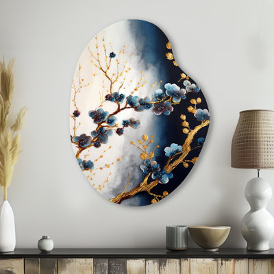 Dessel - Tree Bonsai Pear Shape Irregular Metal Wall Decor