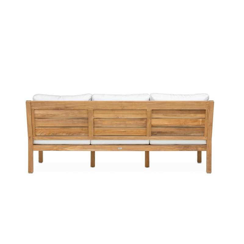 Classic Teak Sofa - Natural, White