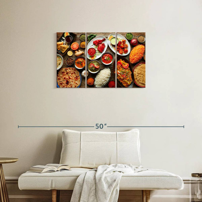 Yarlin Indian Cuisine Specialties, H 20 po x l 33 po