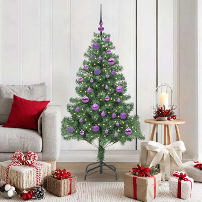Christmas Tree with 150 LEDs with Stand 150 cm PVC