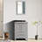 24 In. W X 19 In. D X 32 In. H Bath Vanity In Blue With Solid Surface Top In Blue-103530863-103530866