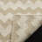 Mccall Hand Woven Flat Weave Wool/Banana Silk/Cotton Chevron Rug in Beige/Ivory-427221133