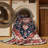 Machine Washable Turkish Brown Area Rug-486670772