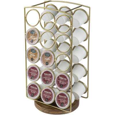 30 compartiments de rangement pour le café