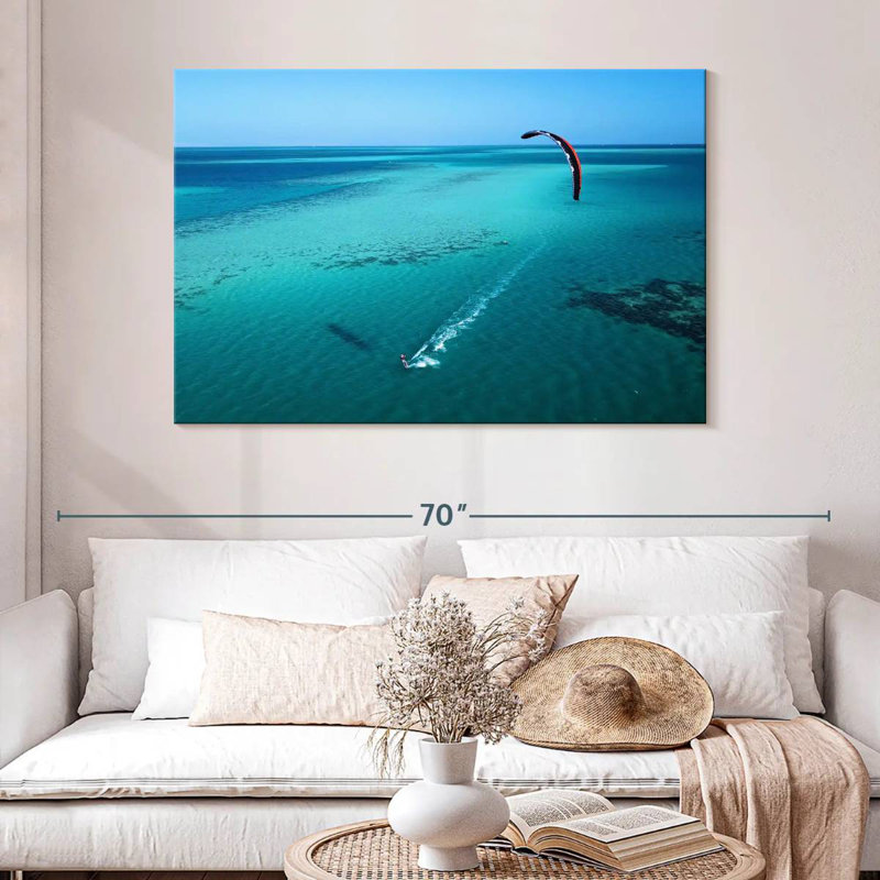 Sirci Kites surf à l'Ile Maurice, H 32 po x l 48 po