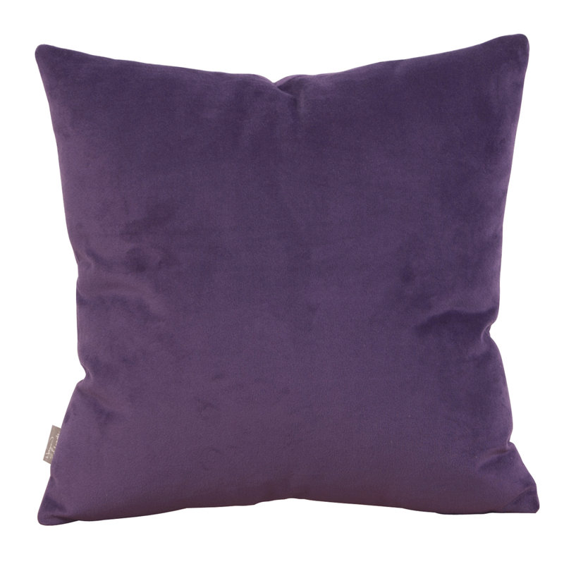 Throw Pillow, Purple, Pillow Cover Only - No Insert, 24" H x 24" W x 6" D
