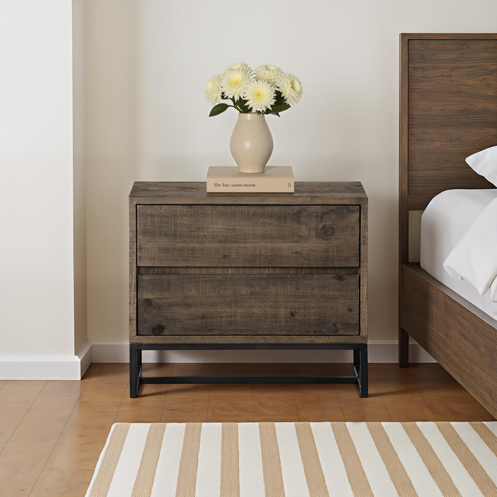 Henson 2 Drawer Nightstand
