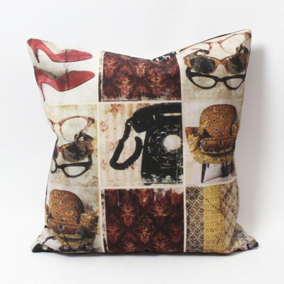 Patchwork Throw Pillow
