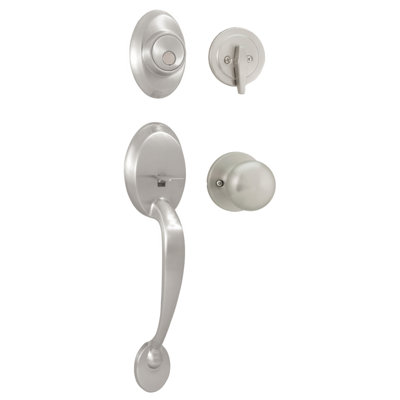 Complete Inactive Premiere Essentials Dummy Handleset with Premiere Essentials Lever and Salem Rosette