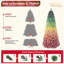 Arbre de Noël en PVC floqué Rainbow-978878694