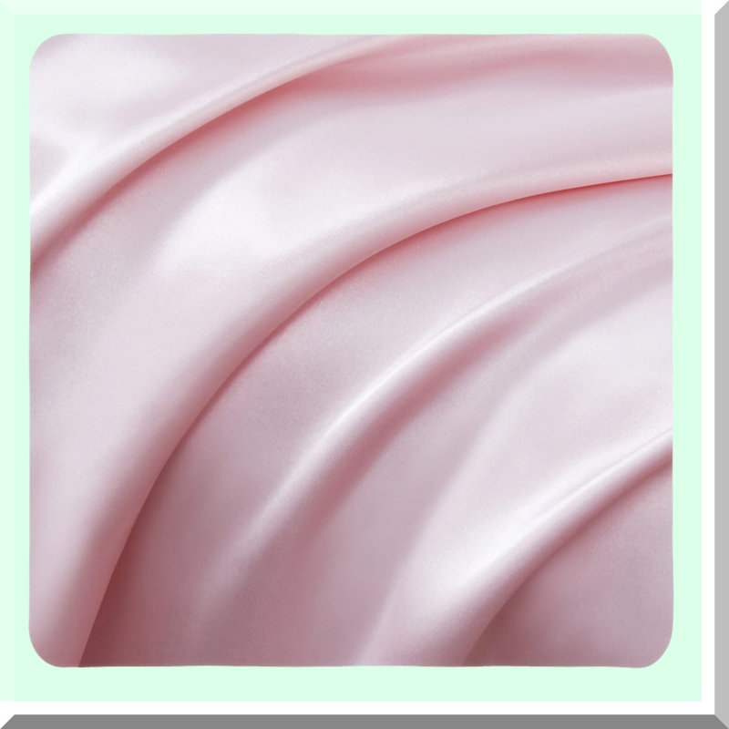 Blush Pink Ruffle Queen Pillowcase Set - Silky Pillow Cases - Princess Room Decoration - Envelope Closure - Shams Covers