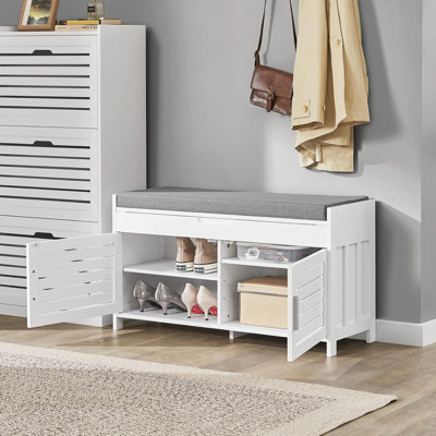 8 Pair Shoe Storage Bench