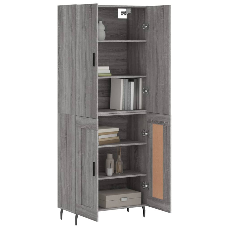 Brayshawn 69.5cm Sideboard, Grey Sonoma